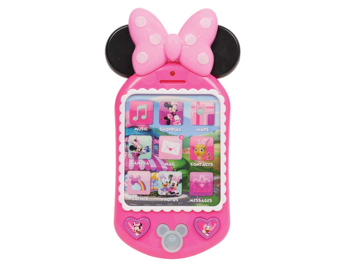 Disney(ディズニー) ミニーマウス スマホのおもちゃ スマートフォン 携帯 赤