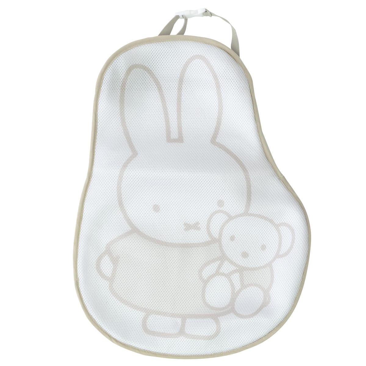 【 miffy ミッフィー 】保冷剤が入るカーシートパッド/背中パッド/保冷シート/車用品/カーグッズ/カー..
