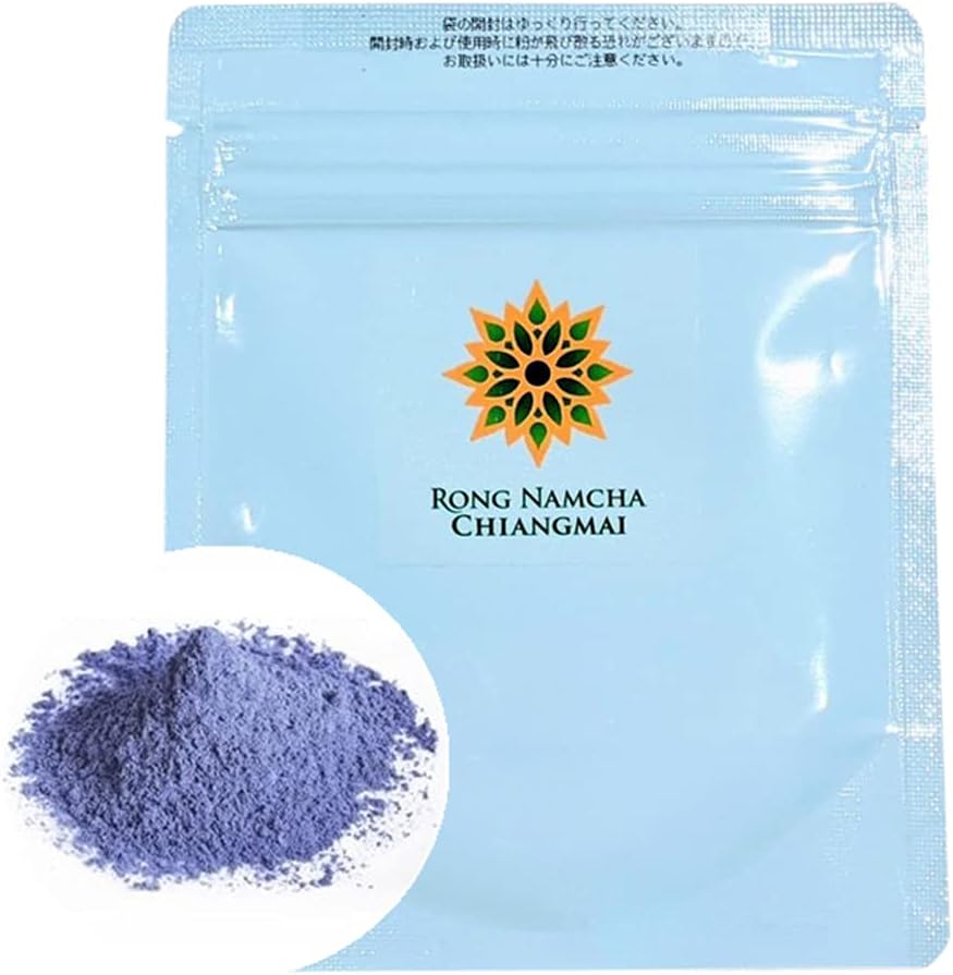 バタフライピー 20g ハーブティ パウダー タイプ 無農薬 ノンカフェイン 蝶豆花茶 Butterfly Pea アンチャン 青いお茶