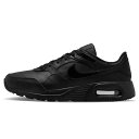 NIKE AIR MAX SC LEA DH9636 001 ナイキ エア マックス SC レザー メンズスニーカー シューズ 靴 ブラック/ブラック(001)27.0cm