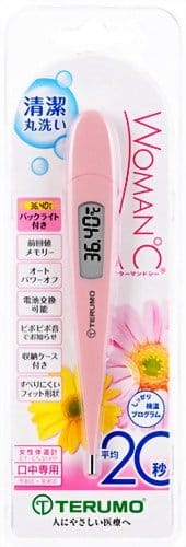 婦人体温計 テルモ ウーマンドシー スウィートピンク ET-C531PP