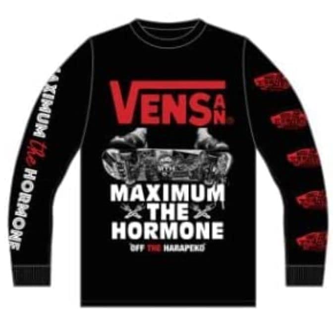マキシマムザホルモン VENSAN OFF THE HRPK ロンT Edition(ロングTシャツ）Tシャツ【黒】XXL 〇