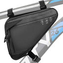 hackgear 自転車 フレームバッグ ロードバイク 簡単装着 防水 反射材 軽量 小物入れ 大容量 サイクリング