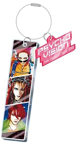 [X JAPAN] hide 2021 The 23rd Memorial PSYCHOVISION hide MUSEUM Since 2000 公式グッズ ワイヤーアクリルキーホルダー（フォットコラージュ）