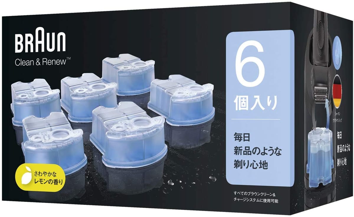 【セット商品】ブラウン洗浄液 6個パック CCR-6 ×2個セット ワンサイズ