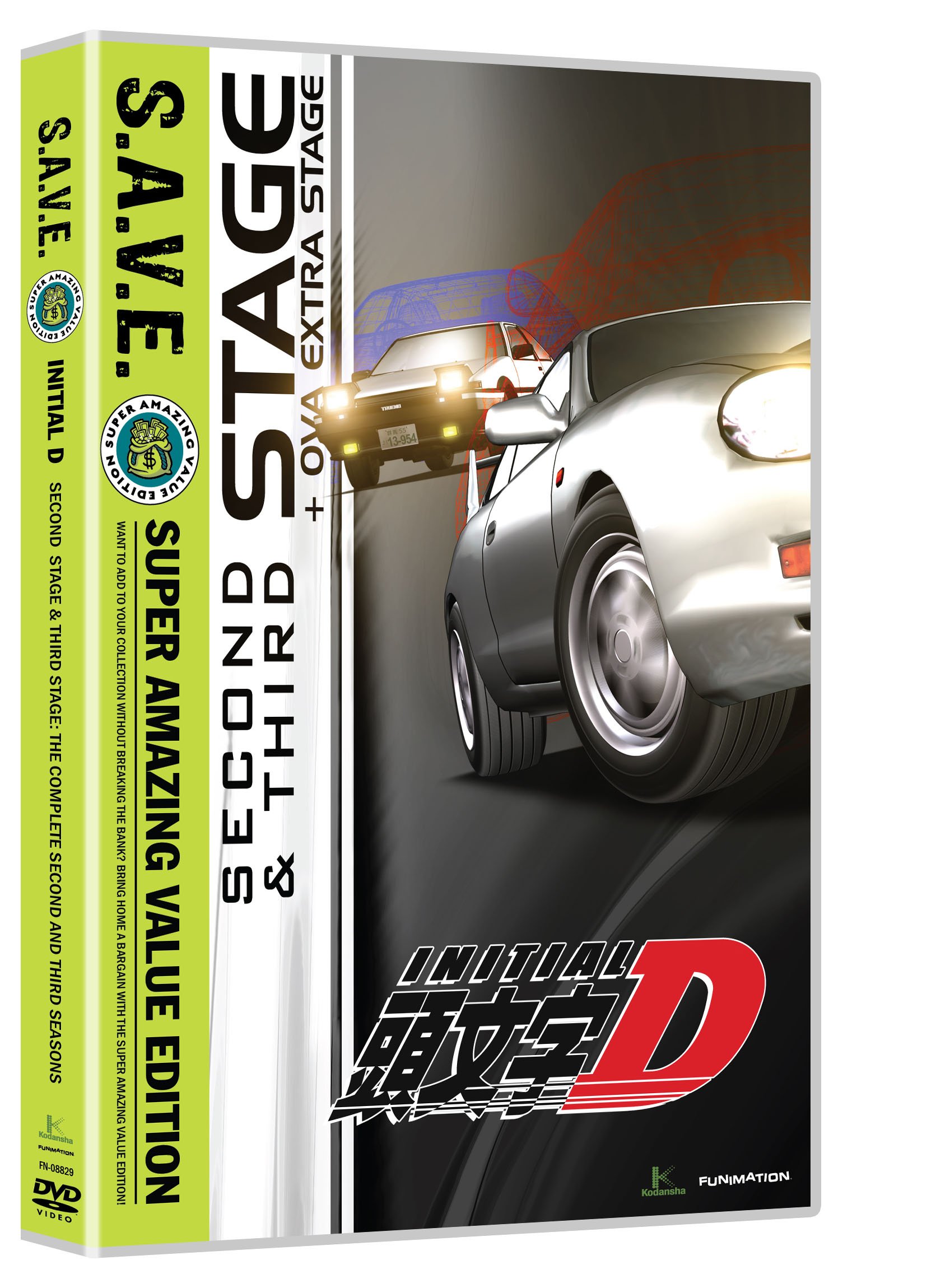 Initial D: Stage Two &Stage Three - Save