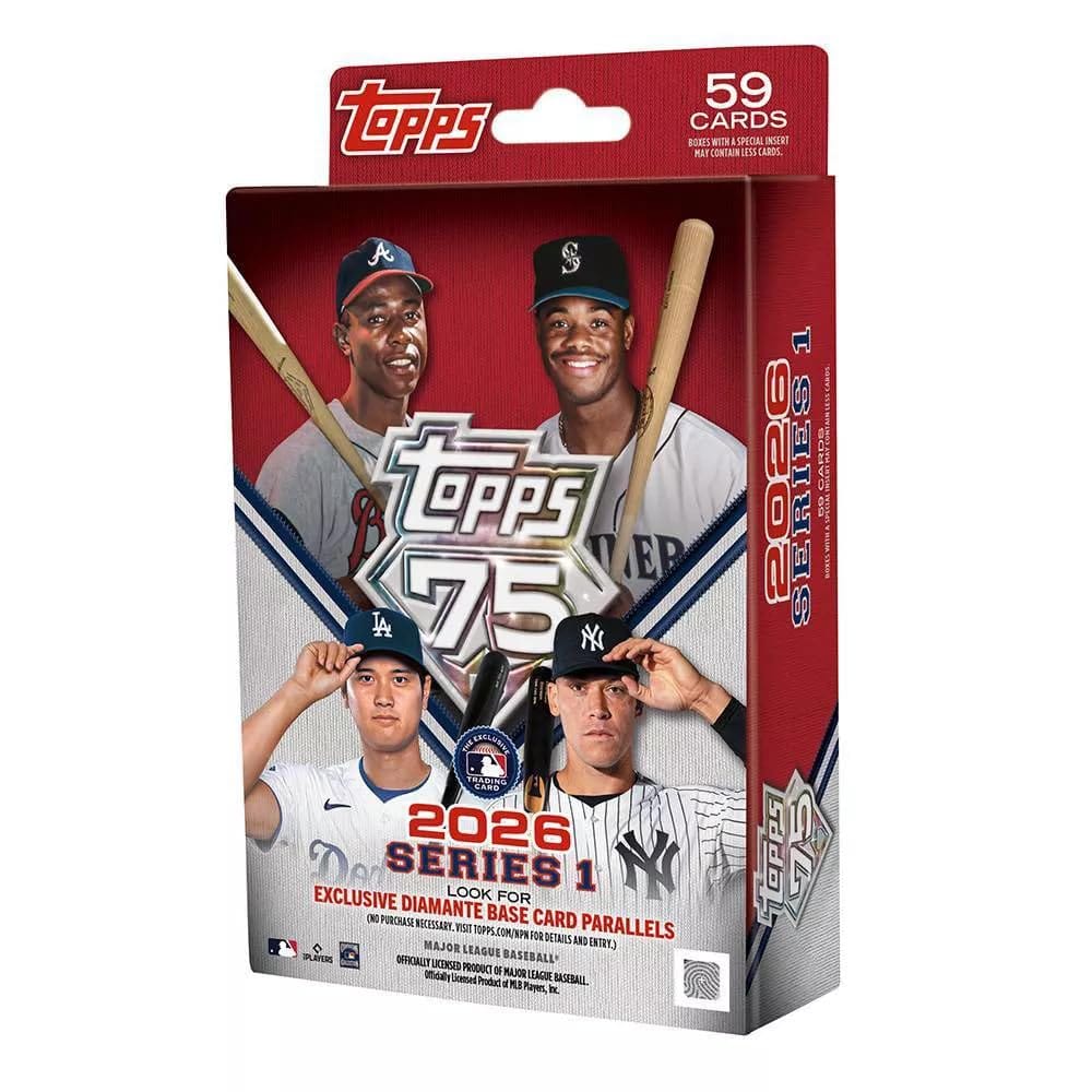 2026 Topps MLB シリーズ1 野球 トレーディングカード ハンガーボックス