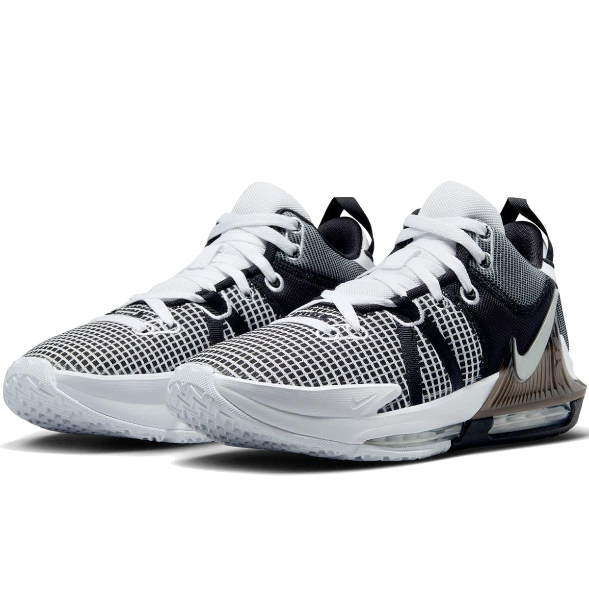 [ナイキ] レブロン ウィットネス VII EP [LEBRON WITNESS VII EP] ホワイト/ブラック/グレー DM1122-100 正規品 25.0cm