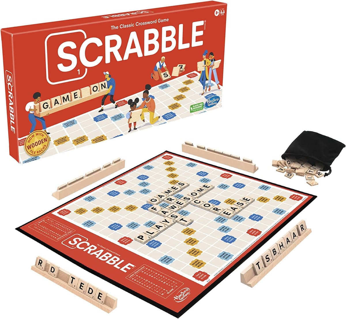 ハズブロ(HASBRO) Scrabble スクラブル ボードゲーム 2-4人でプレイ可能 クロスワード ゲーム 英語版 [並行輸入品]