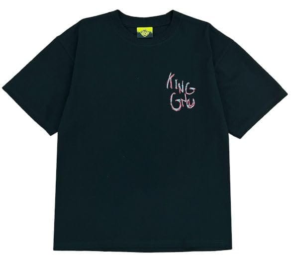 KING GNU（キングヌー）2023 COLLAGED CROWN Tシャツ 半袖 [BLACK] XL