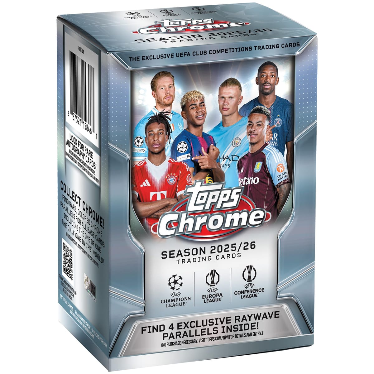 Rakuten - 2025-26 Topps Chrome UCC UEFA Club Competitions Soccer VALUE Box