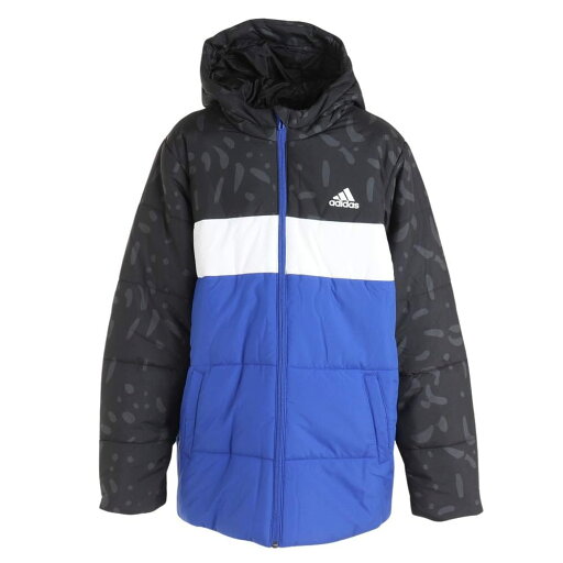 adidas カラーブロック パデッドジャケット adidas カラーブロック パデッドジャケット