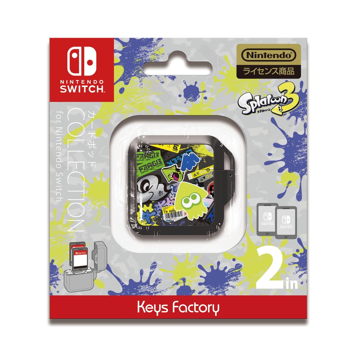 【任天堂ライセンス商品】カードポッド COLLECTION for Nintendo Switch (スプラトゥーン3)Type-A