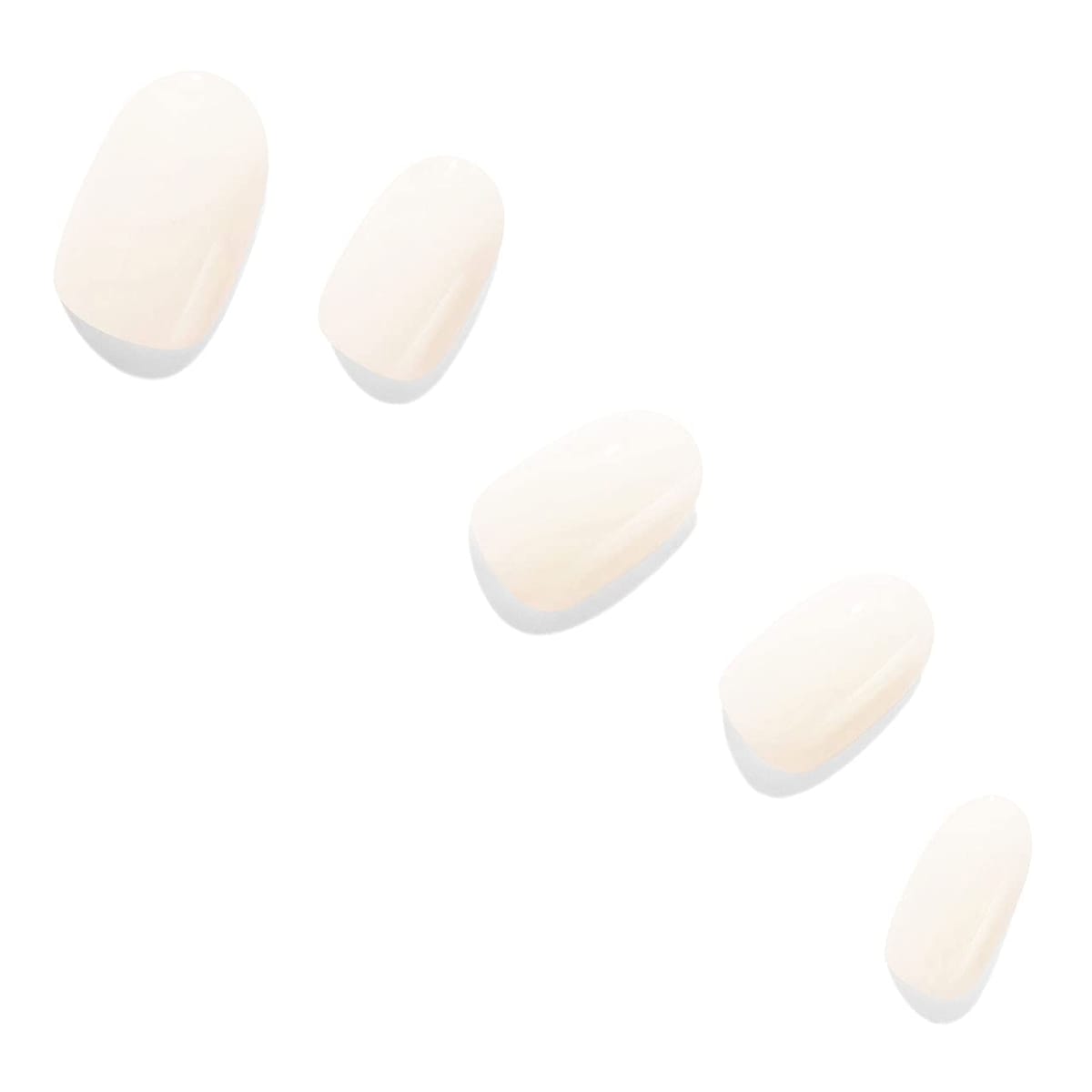 [ダッシングディバ] ネイルシール ジェルネイルシール ジェルネイル ネイル カラージェル ライト 硬化タイプ つけ爪 シール 手 ハンド グレーズ Ivory Cream ベージュ系 オフホワイト ZMC003