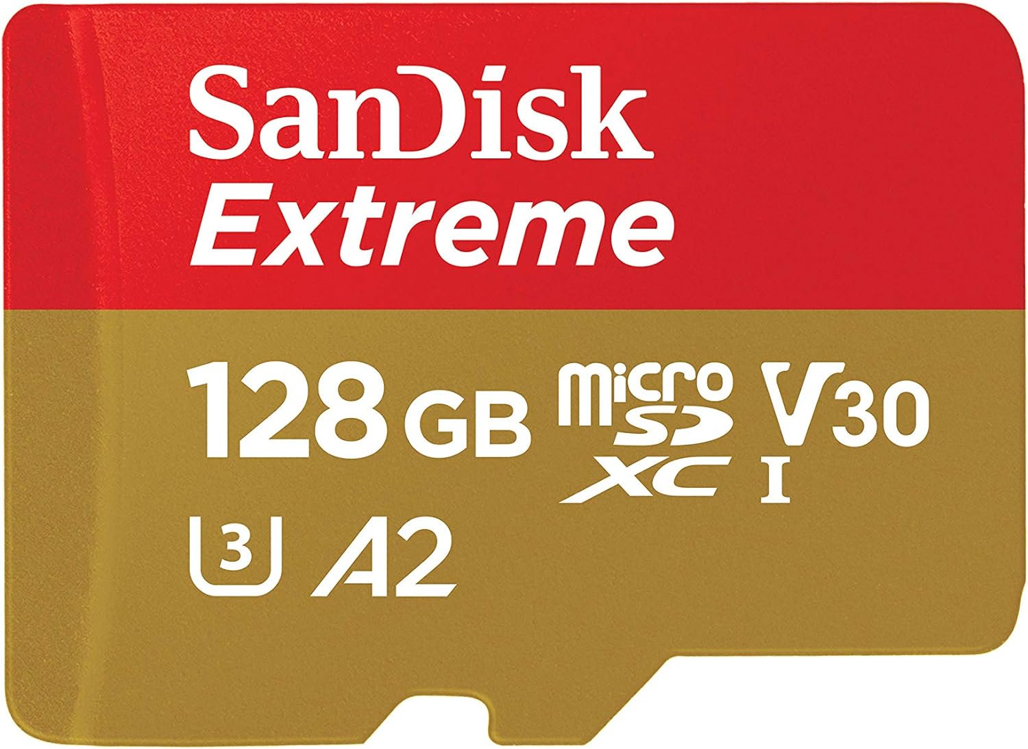 microSDXC 128GB SanDisk ǥ Extreme UHS-1 U3 V30 4K Ultra HD A2б