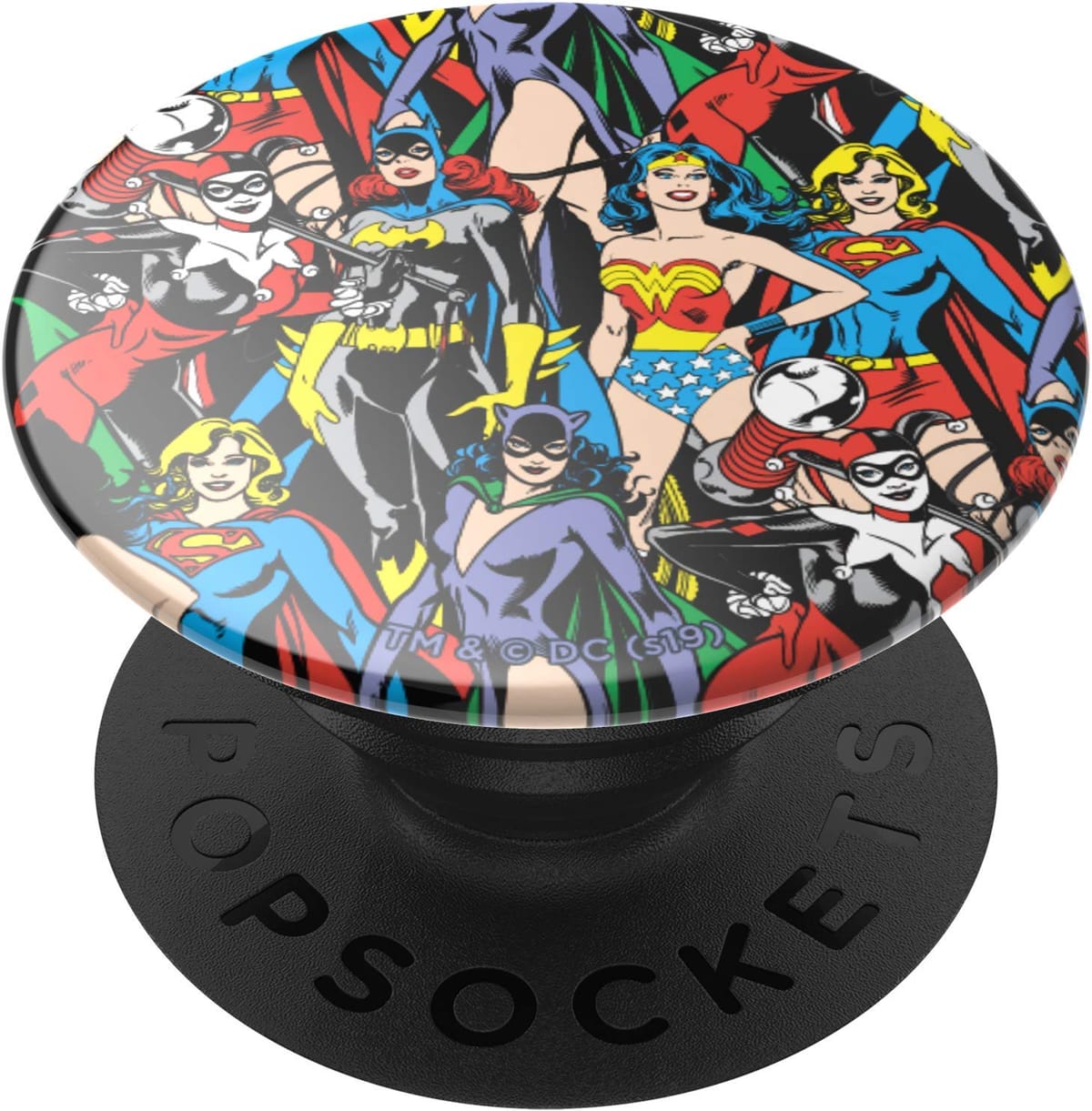 PopGrip Girl Squad BATMAN'S 80TH ANNIVERSARY POPSOCKETS（ポップソケッツ） スマホリング スマホスタンド スマホグリップ スマホアクセサリー iPhone Android