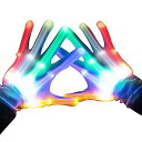 Gifts for Teen Girls, TOPTOY Flashing LED Gloves Gift Ideas for Teen Boys Girls Autism Cool Toys for 3-12 Years Old Boys Girls