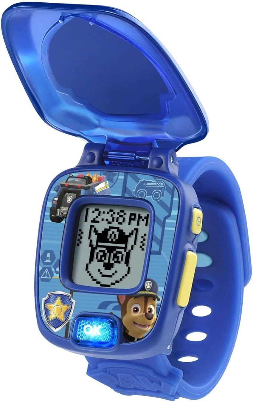 パウ パトロール おもちゃ 腕時計 多機能 チェイス 青 ラーニングウォッチ パウパト PAW Patrol [並行輸入品]