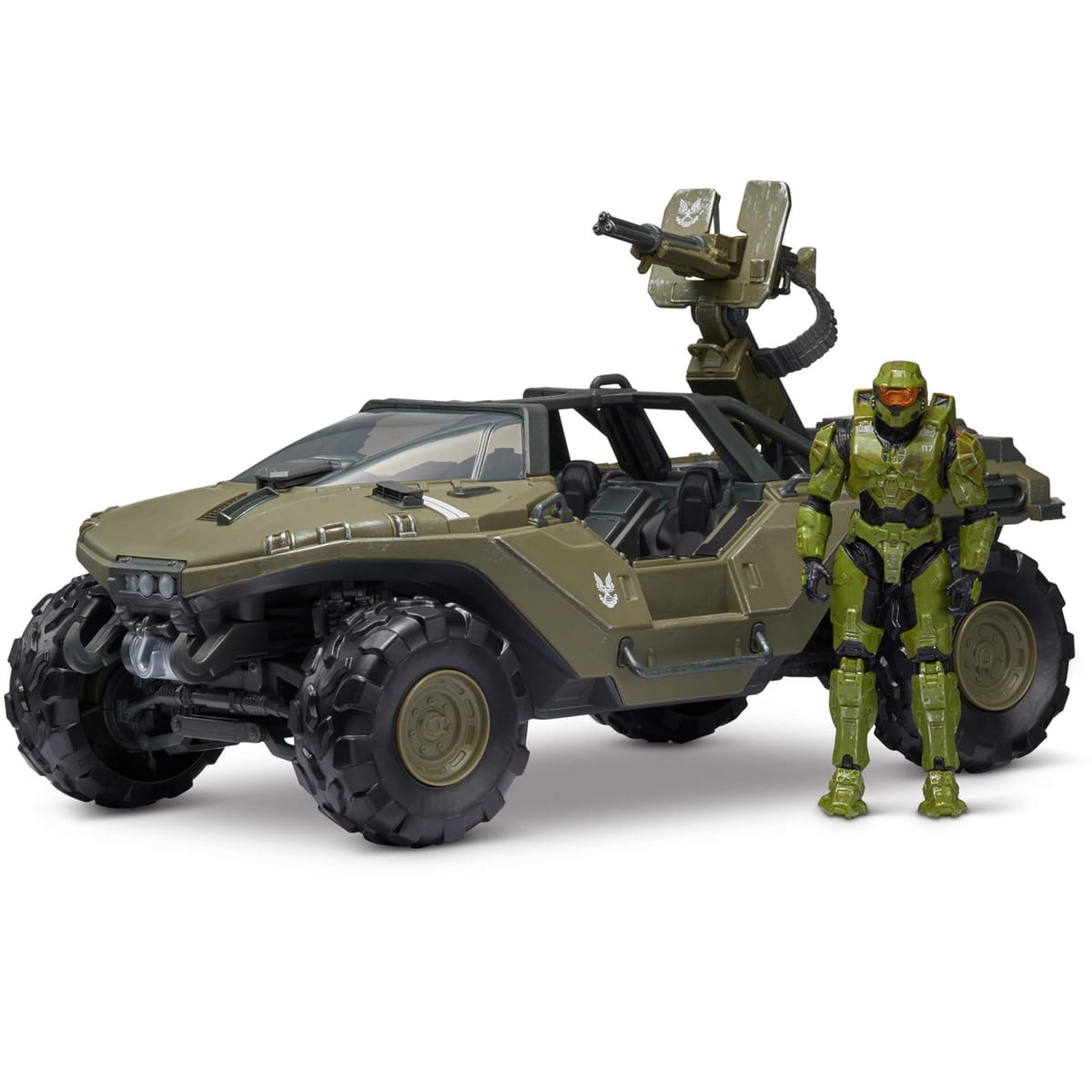 ヘイロー・インフィニット World of Halo【ワートホグ & マスターチーフ】4インチ フィギュア シリーズ [並行輸入品]