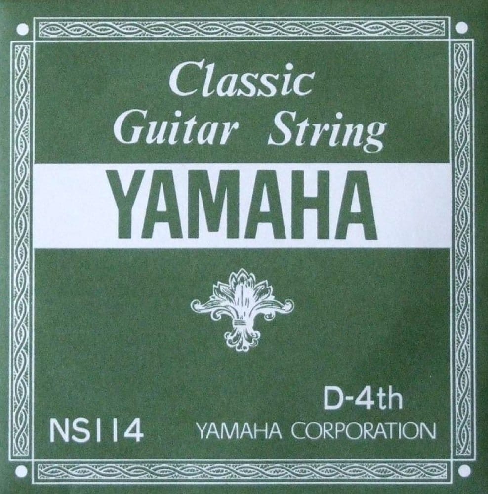 ヤマハ YAMAHA NS114 D-4th 0.78mm クラシックギター用バラ弦 4弦×2本