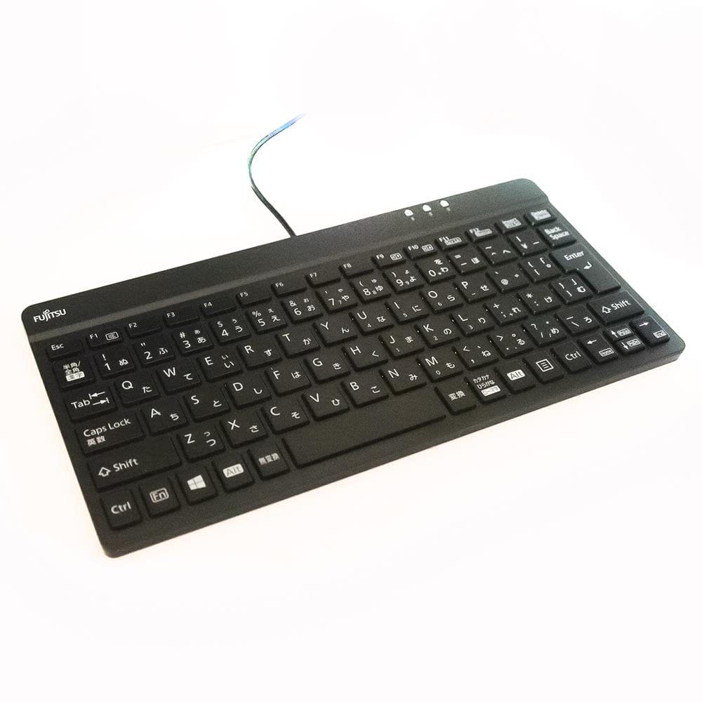 富士通 FUJITSU USB キーボード CP740118-01 KU-1815 純正 軽量 コンパクト