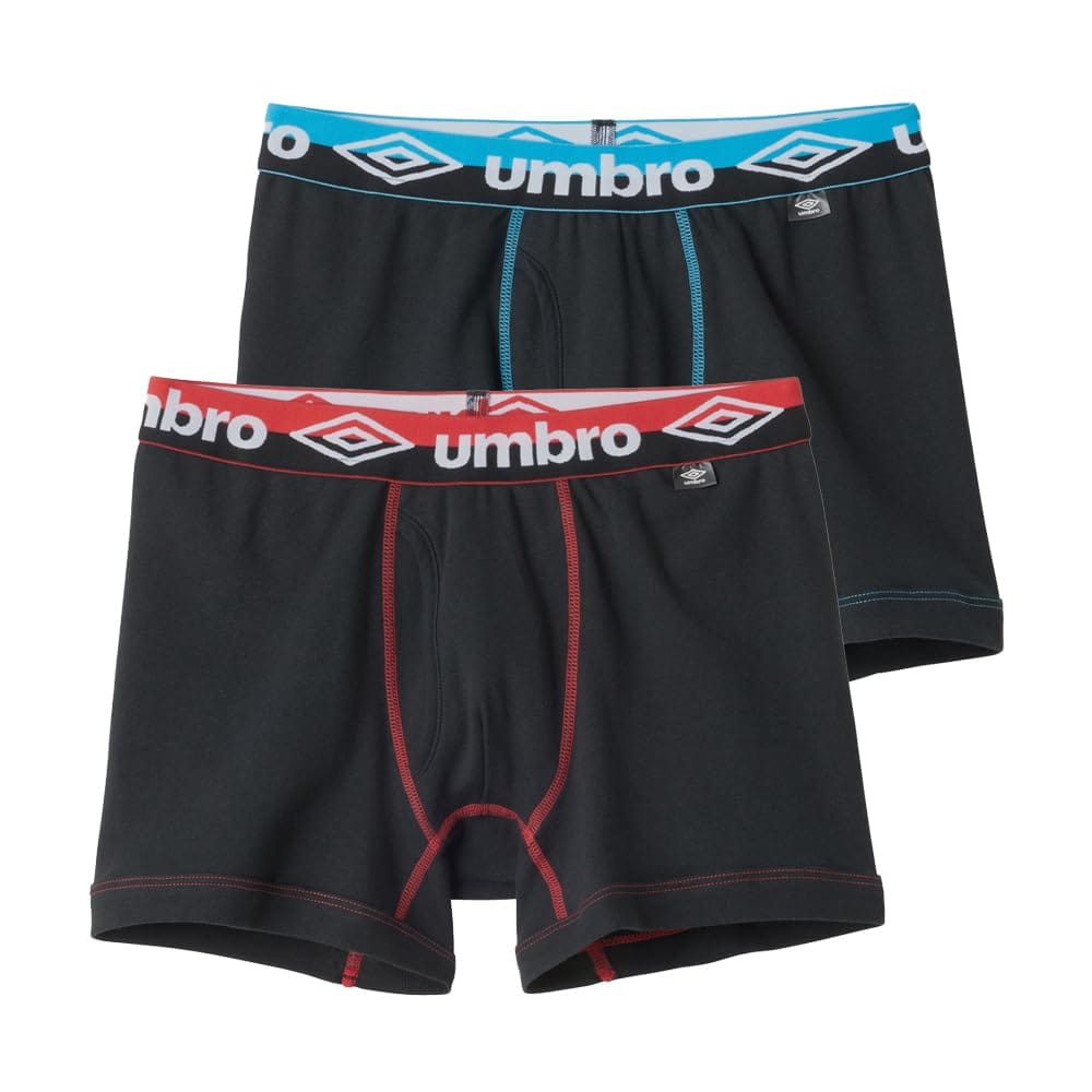 [アンブロ] ボクサーブリーフ ボクサ－ブリ－フ（前あき） 2枚組 メンズ