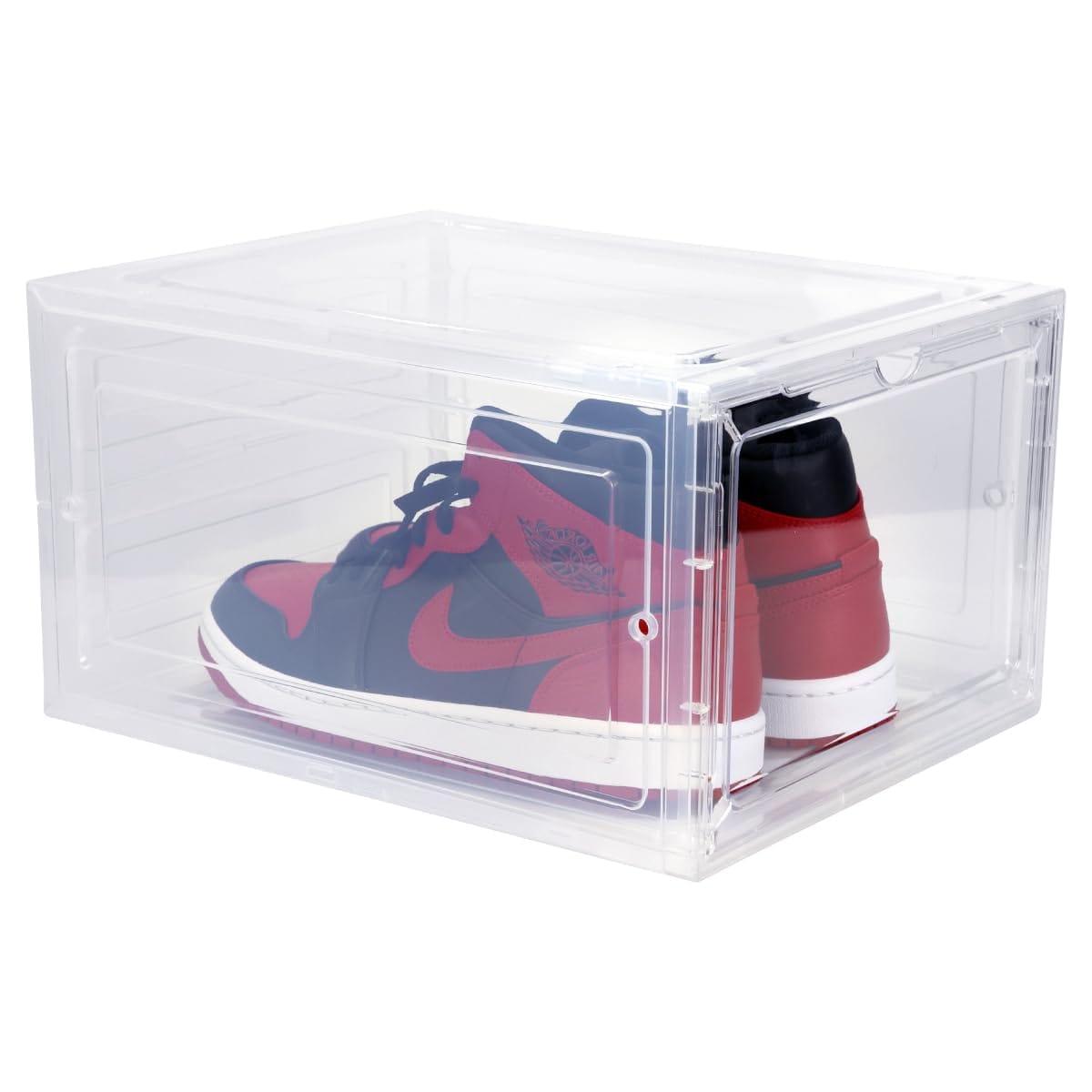 シューズケース 収納ボックス 靴箱 靴収納 アクリルケース ディスプレイケース コレクションケース 棚 クリアケース ガンプラ ケース シューケアボックス シューズボックス スニーカーボックス…