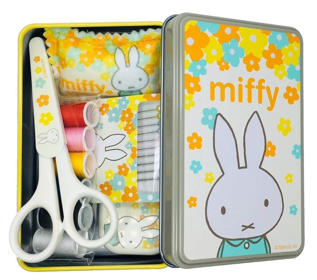 KOKKA コッカ ソーイングセット 裁縫セット 『ミッフィー (Miffy) ソーイングセット 缶型 SS-1801』