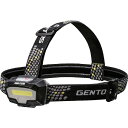 GENTOS(ジェントス) LED ヘッドライト 単4電池式 強力 400ルーメン 白/赤 2色 コンブレーカー CB-443D COBライト