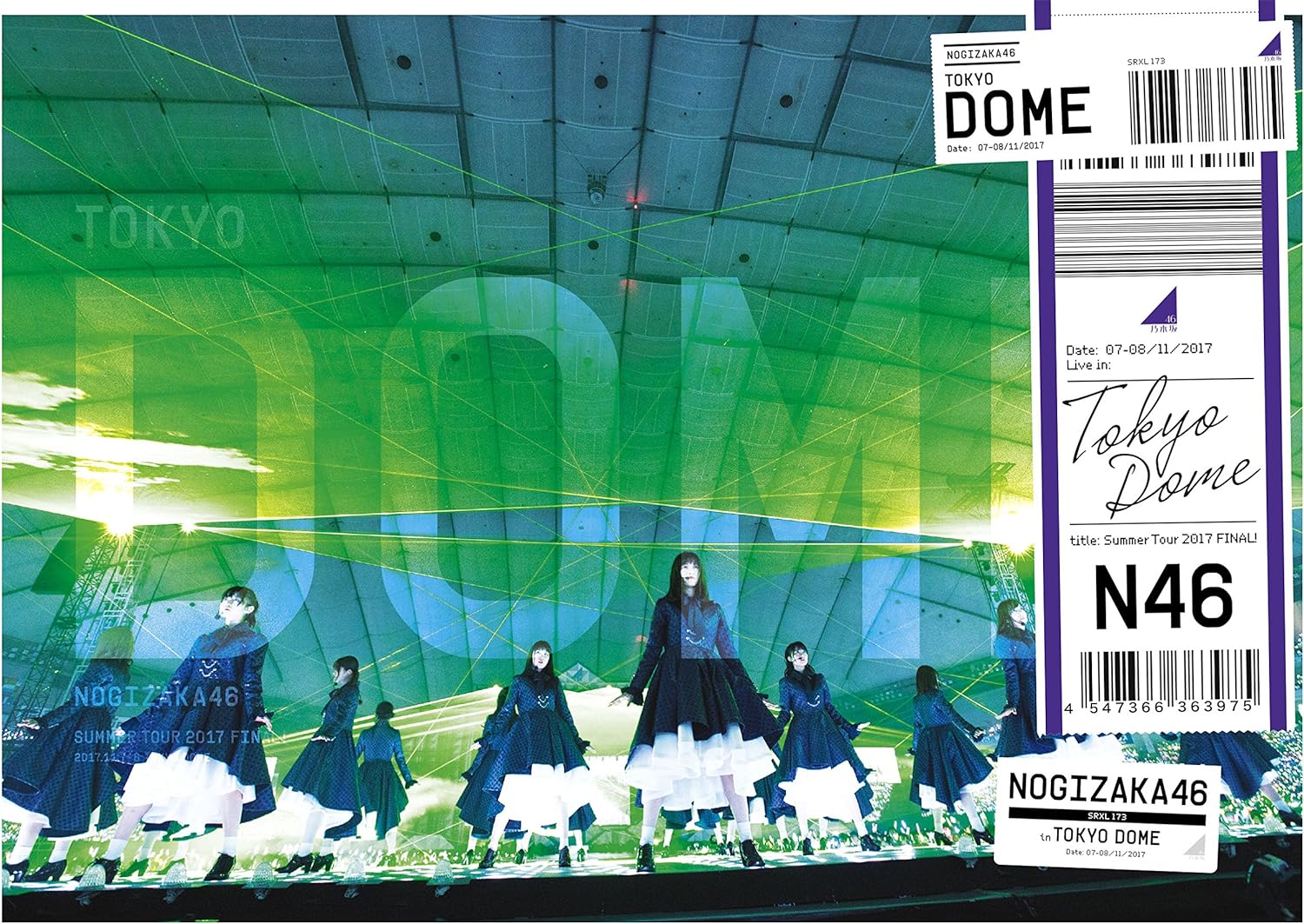 内容紹介 乃木坂46初の東京ドーム公演が遂にBlu-ray&DVD化! 昨年の11月に自身初となる東京ドームで開催した「真夏の全国ツアー2017 FINAL! 」が遂にBlu-ray&DVD化! 各日5万人、2日間でトータル10万人を動員した東京ドーム公演。オープニングナンバーを飾った「制服のマネキン」から、最後のステージとなった伊藤万理華・中元日芽香と共に、涙のラストナンバーとなった「きっかけ」まで、全32曲を収録。Blu-ray&DVDの「完全生産限定盤」にはリハーサル時から本番日までメンバーを追ったメイキング映像や、「DAY2オープニング」映像が特典映像として完全収録! さらにポストカードとトレーディングカードが封入! 【通常盤】1Blu-ray ●ディスク1 M1:制服のマネキン M2:世界で一番 孤独なLover M3:夏のFree&Easy M4:裸足でSummer M5:太陽ノック M6:ぐるぐるカーテン M7:バレッタ M8:三番目の風 M9:思い出ファースト M10:他の星から M11:でこぴん M12:あらかじめ語られるロマンス M13:ダンケシェーン M14:ハウス! M15:ここにいる理由 M16:あの日 僕は咄嗟に嘘をついた M17:君は僕と会わない方がよかったのかな M18:生まれたままで M19:アンダー M20:My rule M21:命は美しい M22:逃げ水 M23:インフルエンサー M24:君の名は希望 M25:何度目の青空か? M26:いつかできるから今日できる M27:おいでシャンプー M28:ロマンスのスタート M29:ガールズルール M30:設定温度 M31:乃木坂の詩 M32:きっかけ 内容（「キネマ旬報社」データベースより） 人気アイドルグループ・乃木坂46の2017年ツアーから、11月の東京ドーム公演を映像化。「制服のマネキン」「世界で一番 孤独なLover」「夏のFree&Easy」のほか、最後のステージとなった伊藤万理華、中元日芽香との「きっかけ」など全32曲を収録。 内容（「Oricon」データベースより） 2017年11月に、初となる東京ドームで開催された「真夏の全国ツアー2017 FINAL!」を映像化。東京ドームならではの迫力満点な演出、縦横無尽に会場を駆け巡る乃木坂46のメンバーの姿に加え、最後のステージとなった伊藤万理華、中元日芽香のラストナンバーの模様など、数えきれないほどの思い出が詰まったステージを収めた作品。通常盤Blu-ray。