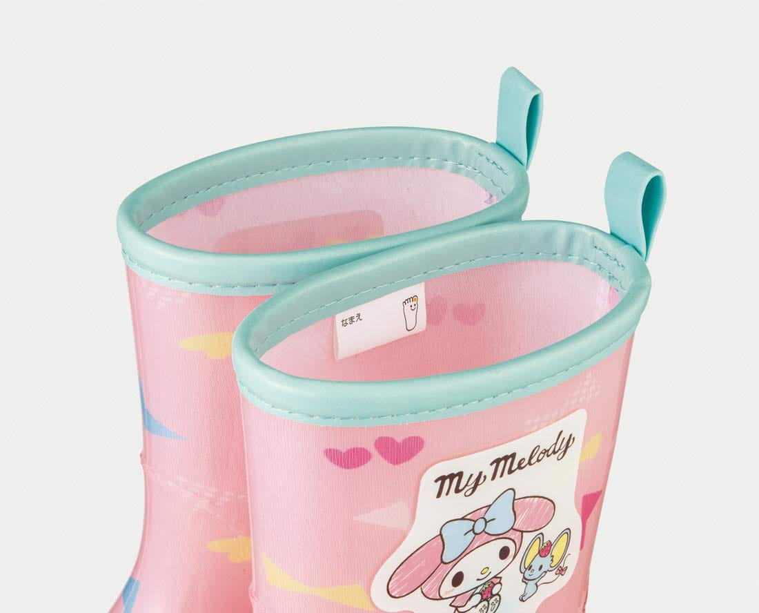 スケーター (skater) レインブーツ シューズ 長靴 子供用 マイメロディ サンリオ 反射テープ付 18cm RIBT3