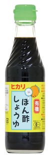 ヒカリ 有機ぽん酢しょうゆ×3個 JAN：4952399610031