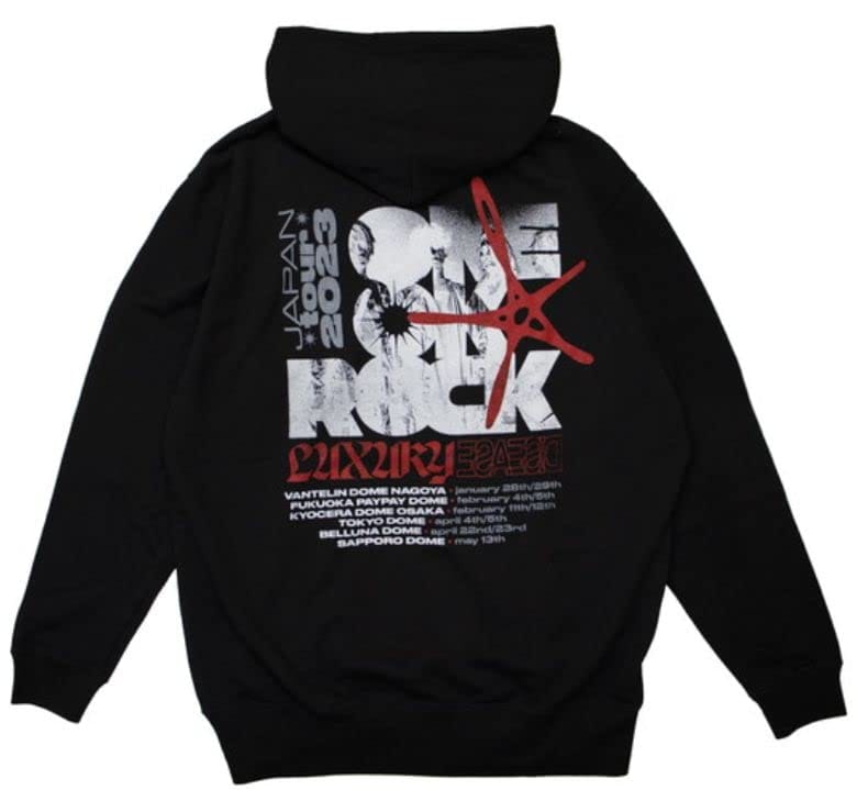 ONE OK ROCK（ワンオクロック）LUXURY DISEASE JAPAN TOUR 2023 DOME プルオーバーパーカー（パーカー） (XL)