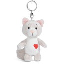NICI キーリング ラブキャット フラッフィー10cm
