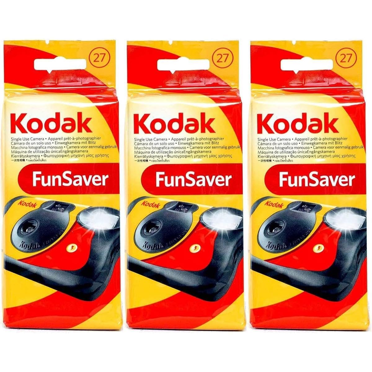 Kodak 使い捨てカメラ 3個入り