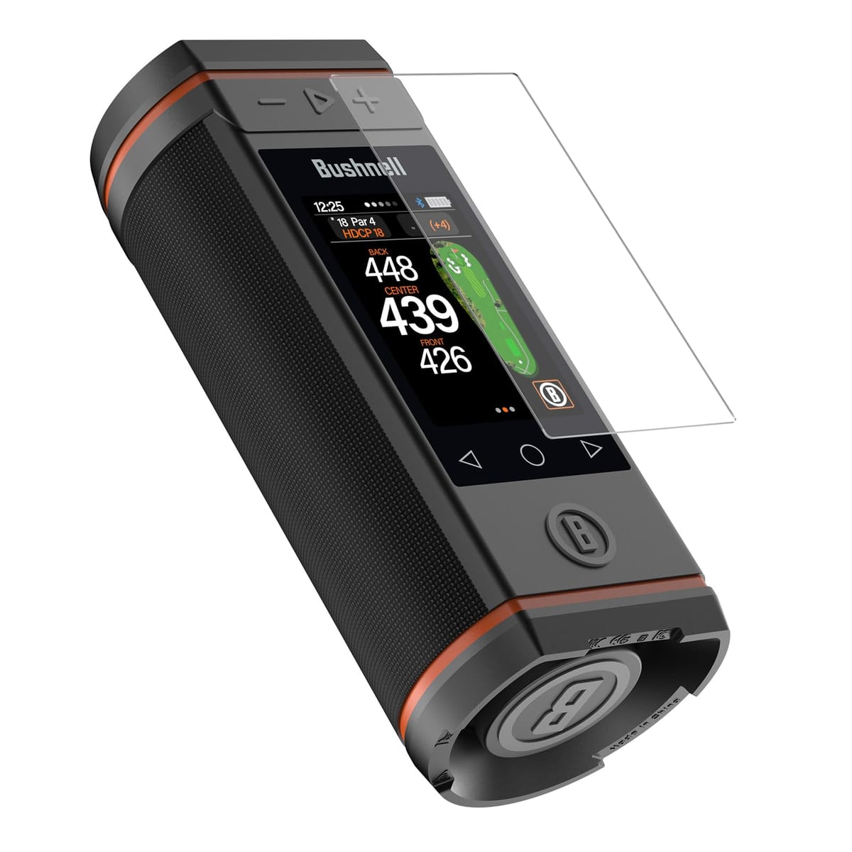 Vivelancia スクリーンプロテクター 強化ガラス 2枚パック Bushnell Golf Wingman HD GPSスピーカー対応 傷防止 気泡防止 簡単取り付け HDクリアフィルム