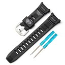Casio Protrek PRG-130-1V | PRW-1500-1V | PRW-1500J-1 | PRW-1500J-1– 男女兼用 腕時計アクセサリー 18mm 交換用 樹脂製