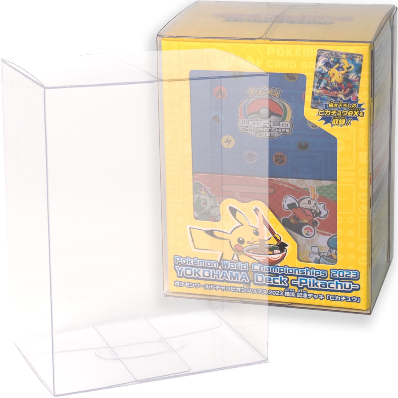 EYESRAIL Boxx Guardian ポケモンカードBOX用 ハードローダー UVカット 国内製造 コレクション 透明 保管ケース 【1個】 WCS2023 横浜記念デッキ 