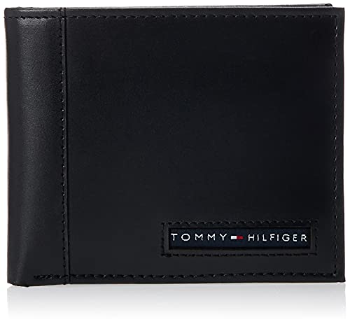 Tommy Hilfiger g~[tBtBK[ z Y z Men's Leather Ranger Pass case Wallet (Black)