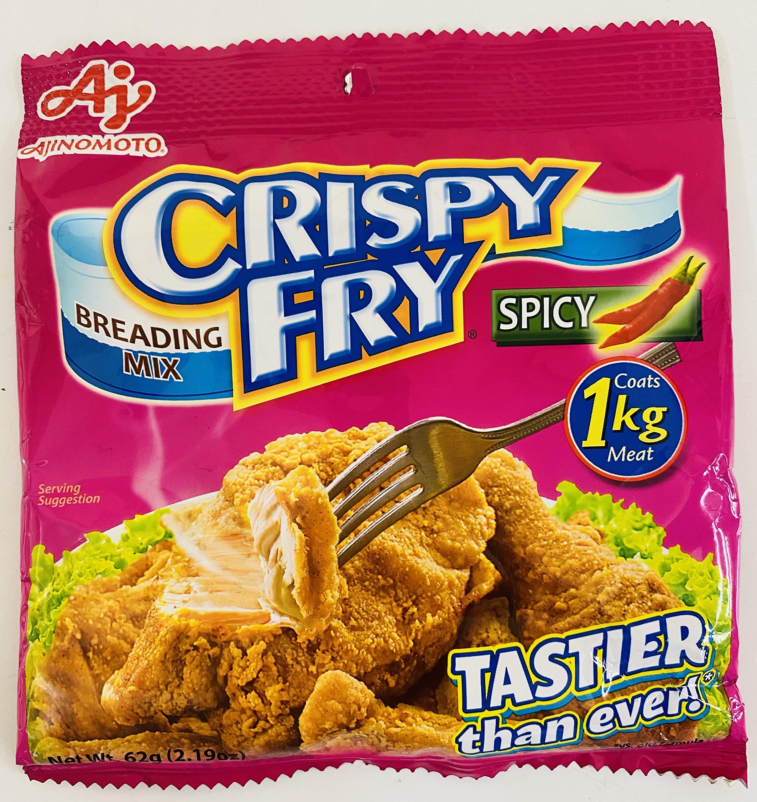 AJINOMOTO CRYSPY FRY SPICY Breading Mix 62g ク