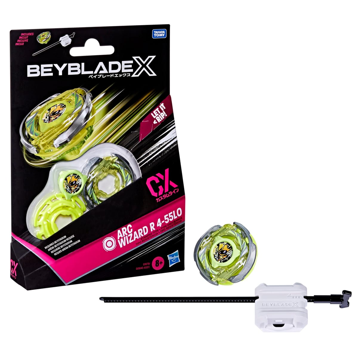 ベイブレード X アークウィザードR 4-55LO CX スターターパックセット スタミナタイプトップ&ランチャー タカラトミー正規品 バトルトップゲーム 男の子 女の子 おもちゃ 8+