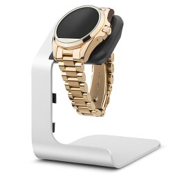 Tranesca アルミ製腕時計スタンド 複数のブランドスマートウォッチ用 スタンドのみ (マイケル・コース、アルマーニ、ディーゼル、Fossilなどに対応 スマートウォッチアクセサリーの必需品)