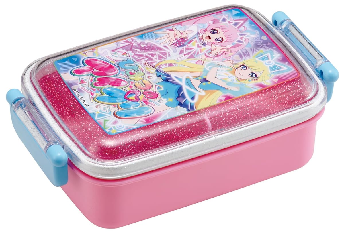 スケーター(Skater) 子供用 お弁当箱 1段 450ml ふわっと盛れるドーム型 抗菌 キッズランチ 日本製 ひみつのアイプリ 女の子 RBF3ANAG-A
