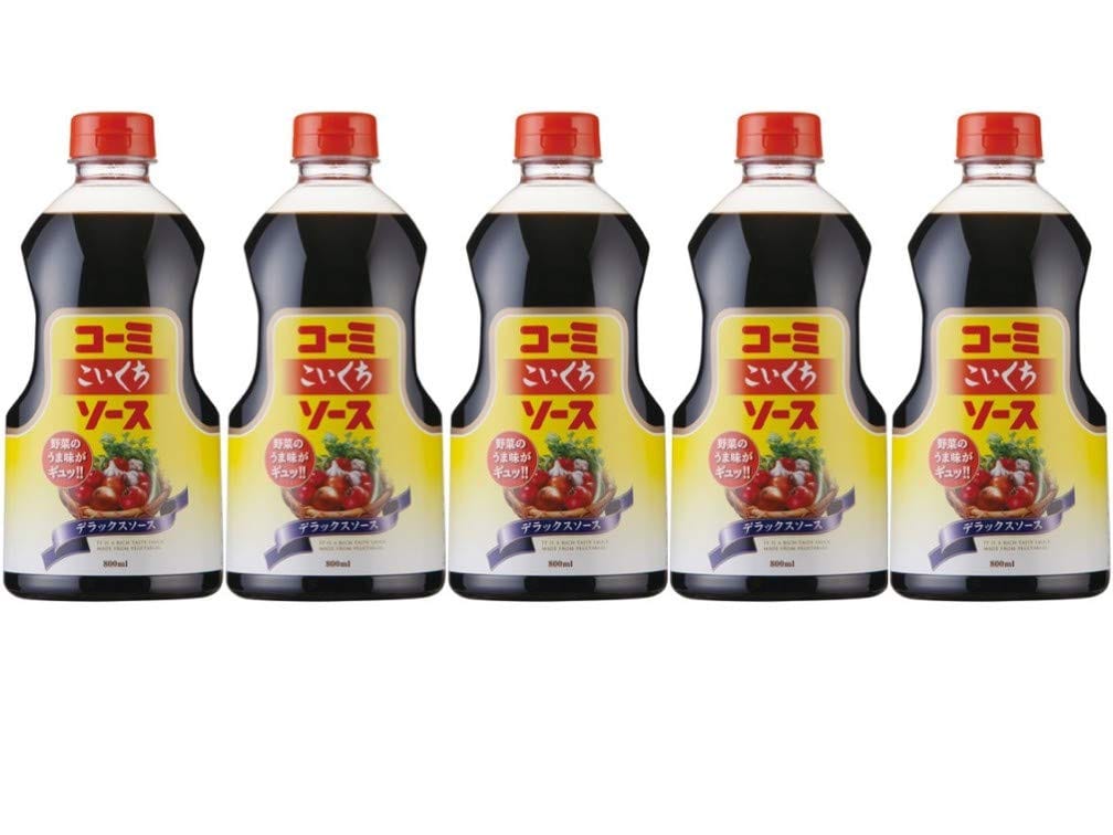 内容量:800ml×5本カロリー:141kcal原材料:砂糖液糖(タイ他)、果糖ぶどう糖液糖(アメリカ他)、高酸度ビネガー(タイ他)商品サイズ(高さ×奥行×幅):92mm×92mm×201mm 「味のある」ソースをコンセプトとし、野菜本来が持つ、まろやかなとろみとうま味を引き出したJAS特級規格のソースです。