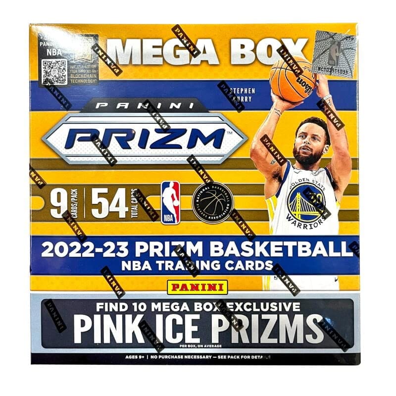 NBA 2022-23 Panini Prizm Basketball Card Mega Box (Pink Ice Prizms) pj[j vY oXPbg{[ J[h K{bNX (sN ACX vY)