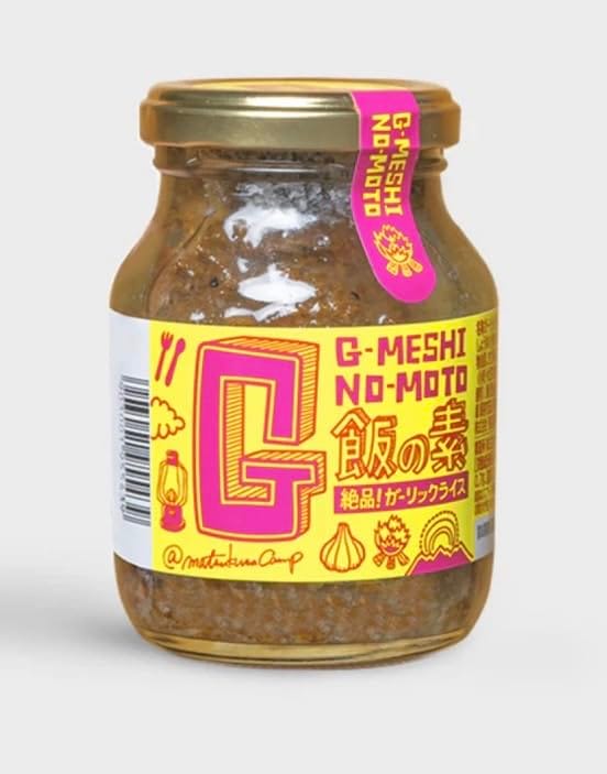 G飯の素 190g ジーメシノモト ガーリックライスの素 キャンプ飯 マツコの知らない世界