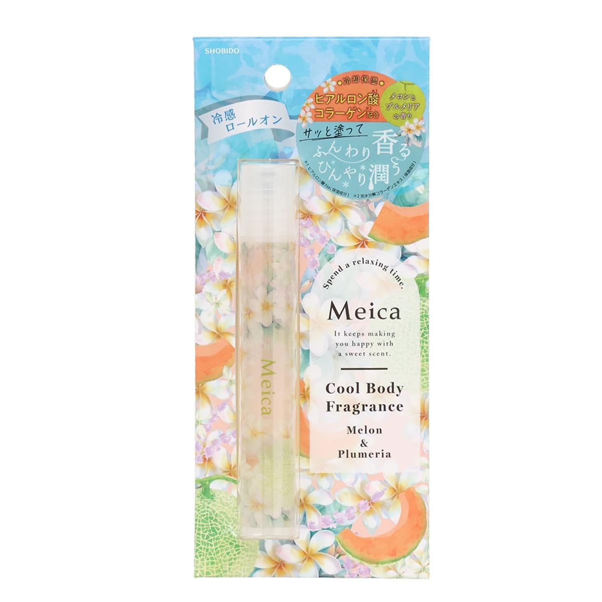 其它 - shobido 粧美堂 Meica クールボディ フレグランス メロン ＆ プルメリア の香り 冷感ロールオン メイカ ME81620