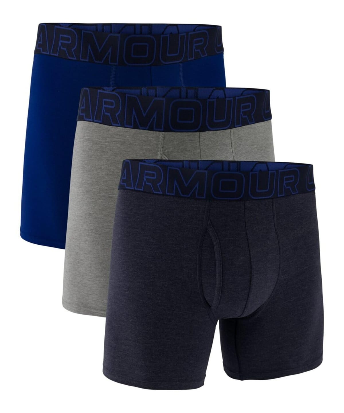 [Under Armour] UAパフォーマンスコットン 6インチ アンダーウェア (3枚セット) メンズ 1387425