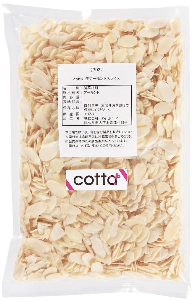 cotta(コッタ) 生アーモンドスライス 100g