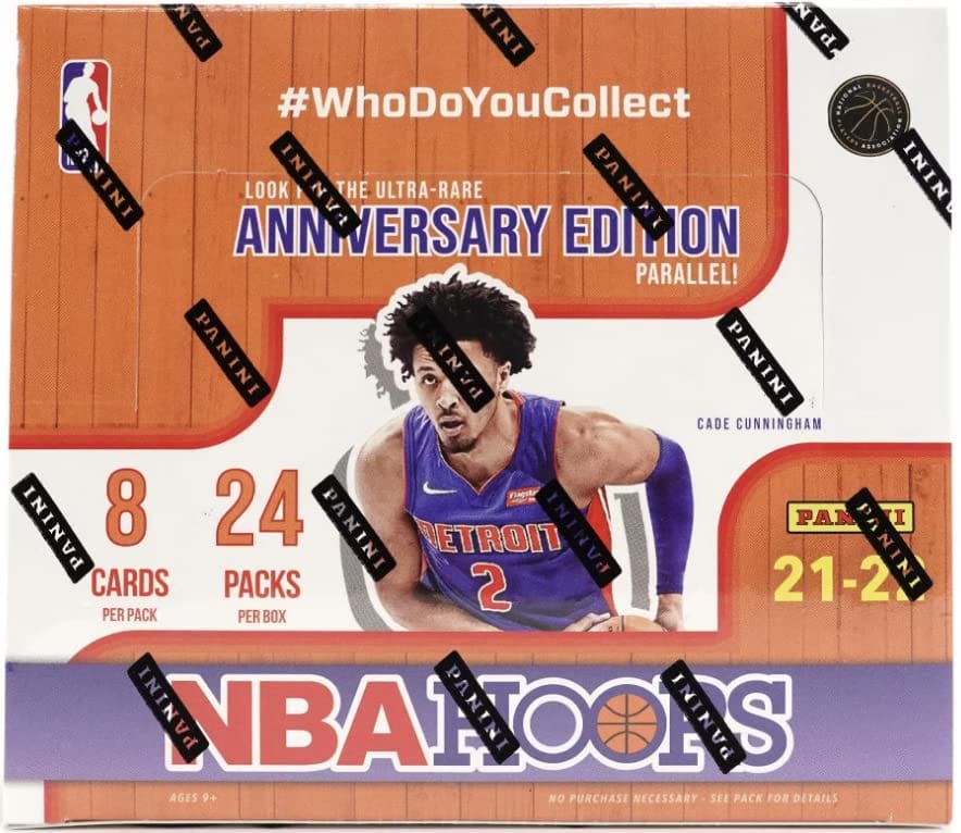 2021/22 Panini NBA Hoops Basketball Retail 24-Pack Box pj[jNBA z[vX oXPbg{[ J[h [sAi]